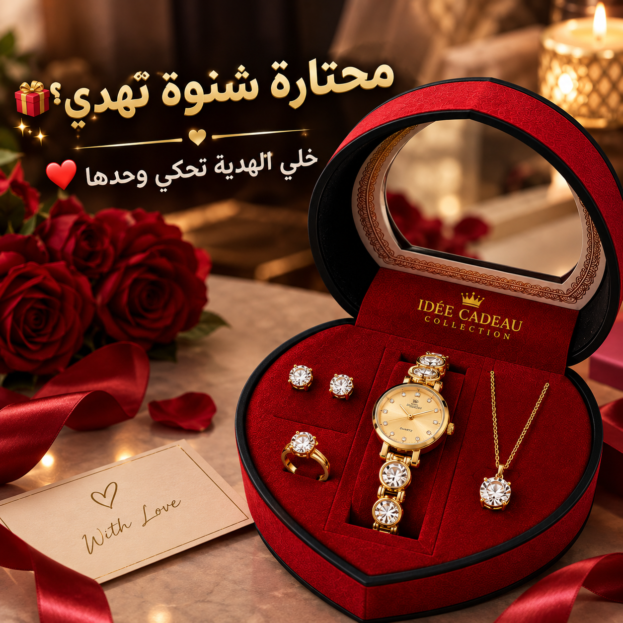 Landing image coffret cadeau femme Red Heart