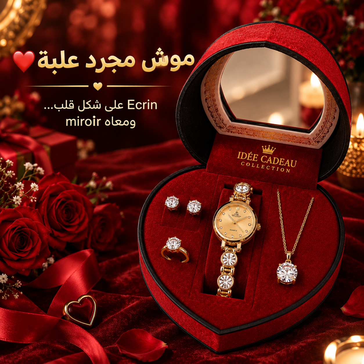 Landing image coffret cadeau femme Red Heart