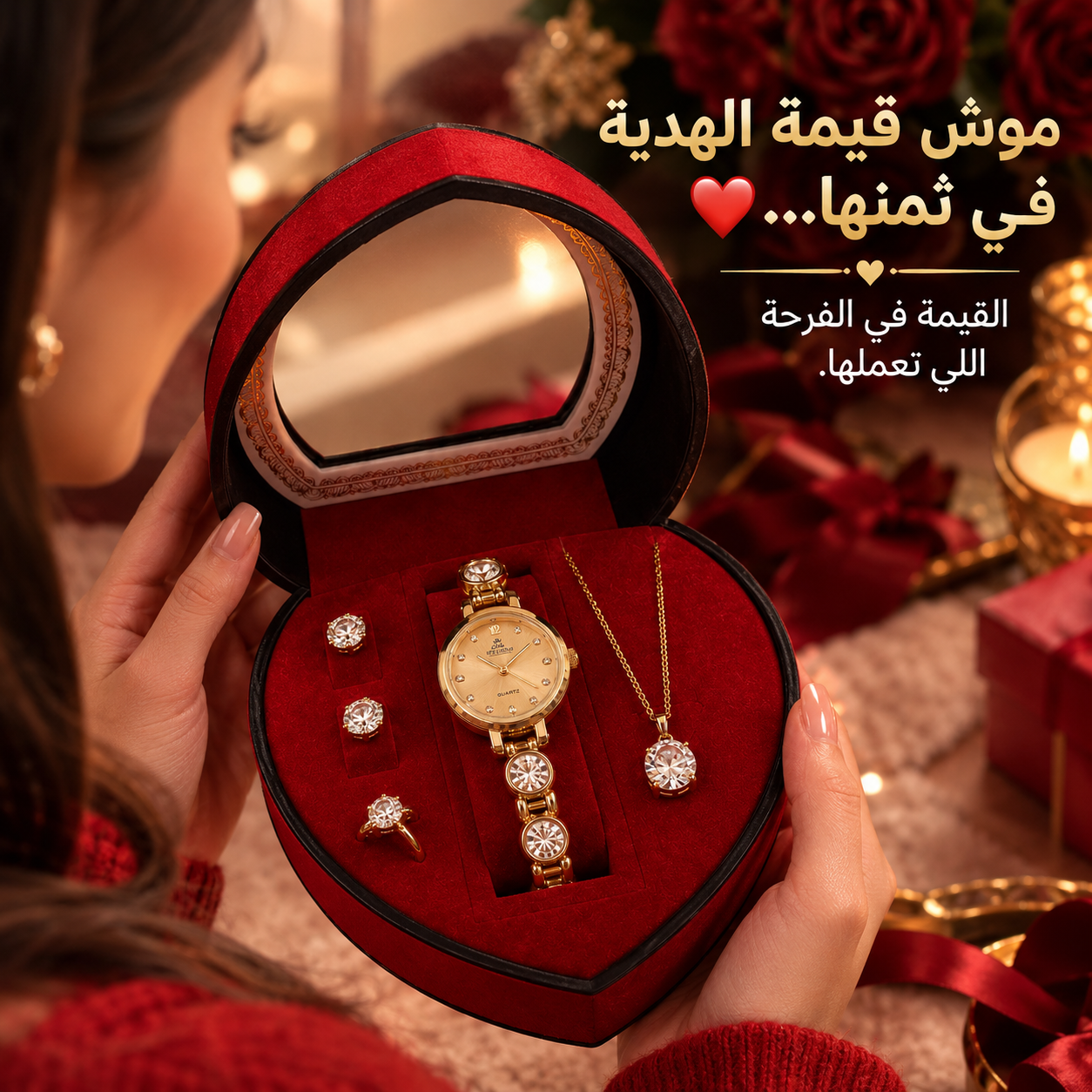 Landing image coffret cadeau femme Red Heart